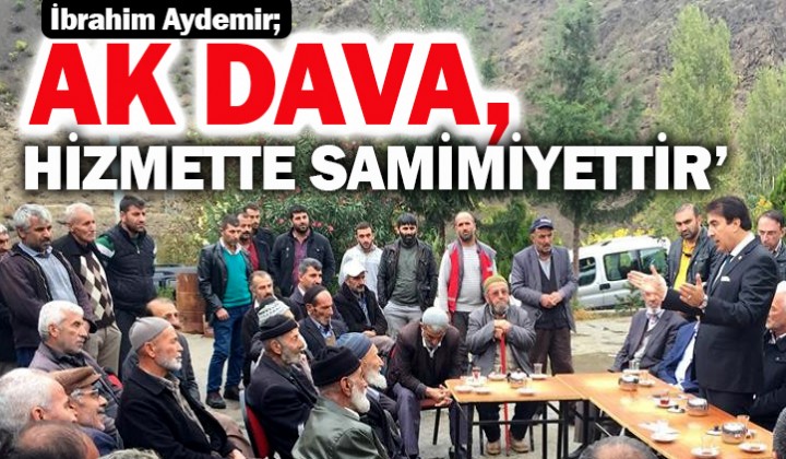 AYDEMR: AK DAVA, HZMETTE SAMMYETTR