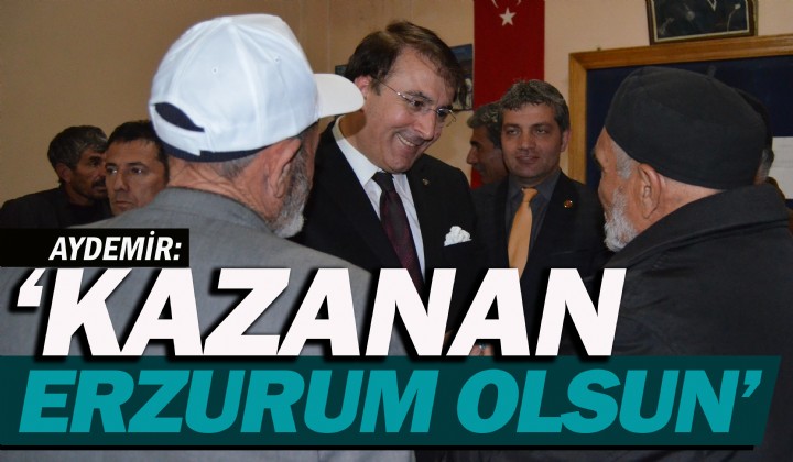 AYDEMR: KAZANAN ERZURUM OLSUN