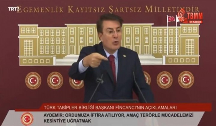 Aydemir: Mfterileri telin ediyoruz