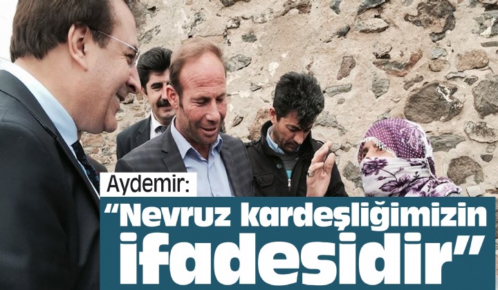 Aydemir: Nevruz kardeliimizin ifadesidir