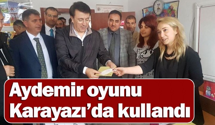 Aydemir oyunu Karayazda kulland