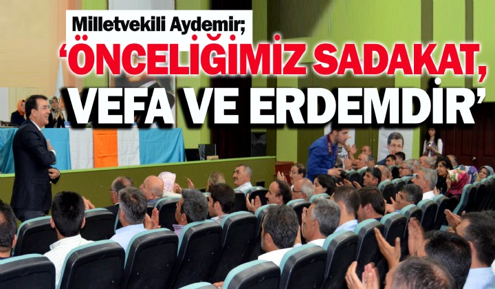 AK PART MLLETVEKL AYDEMR: NCELMZ SADAKAT, VEFA VE ERDEMDR