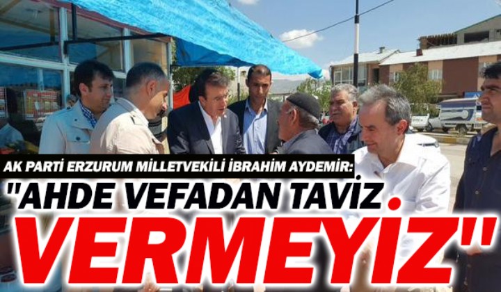 AYDEMR: AHDE VEFADAN TAVZ VERMEYZ 