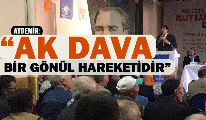 Aydemir: Ak dava bir gnl hareketidir