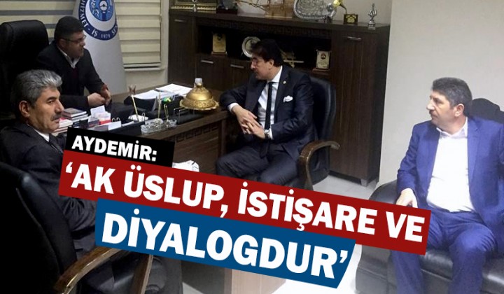 AYDEMR: AK SLUP, STARE VE DYALOGDUR