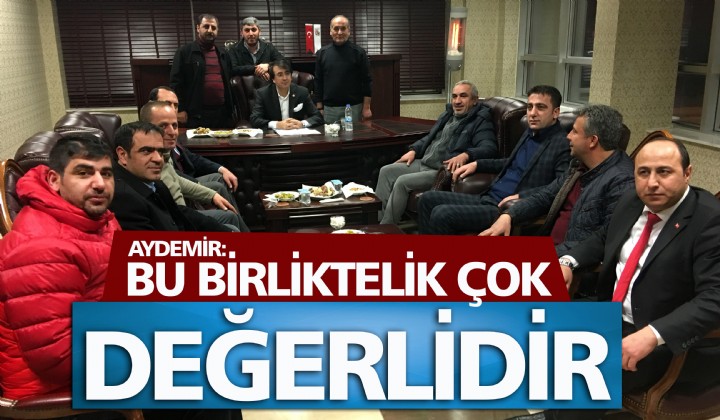 Aydemir: Bu birliktelik ok deerlidir
