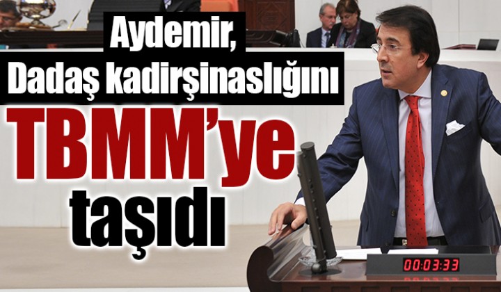 Aydemir, Dada kadirinasln TBMMye tad