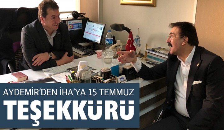 Aydemirden HAya 15 Temmuz teekkr