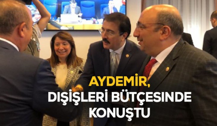 Aydemir, Dileri btesinde konutu