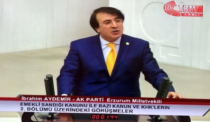 Aydemir: Emeklilerimiz Trkiyenin mimarlardr
