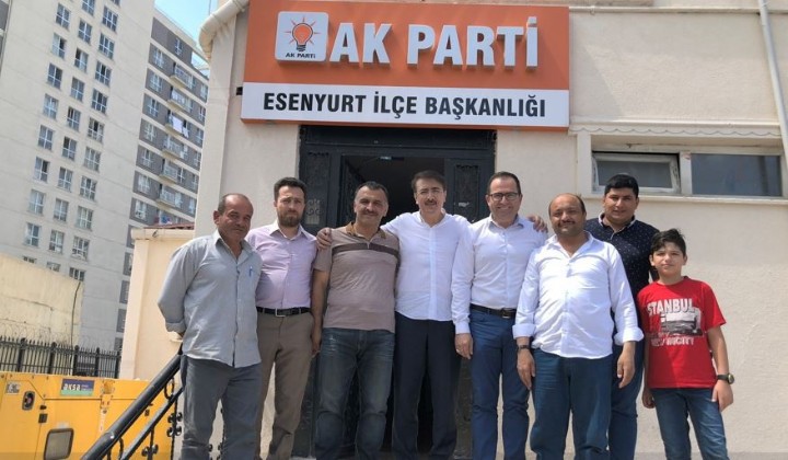 Aydemir Esenyurtta dadalarla istiare etti