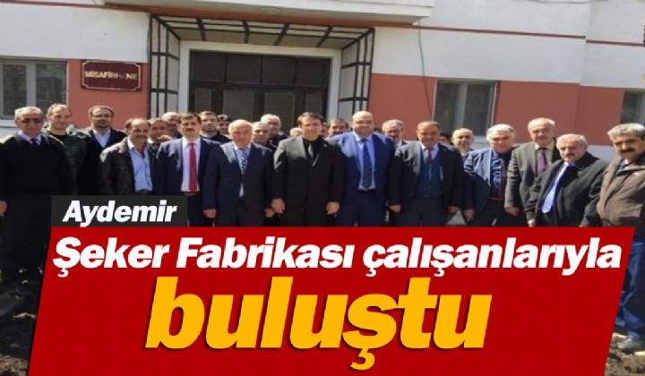 Aydemir eker Fabrikas alanlaryla bulutu