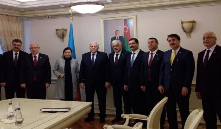 Azerbaycan Milli Meclis Bakan, TBMM Trkiye-Azerbaycan Parlamentolar Aras Dostluk Grubunu kabul etti