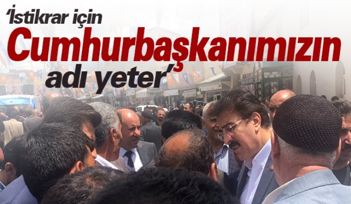 stikrar iin Cumhurbakanmzn ad yeter