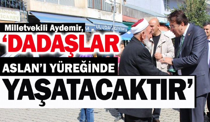 MLLETVEKL AYDEMR: DADALAR ASLANI YRENDE YAATACAKTIR