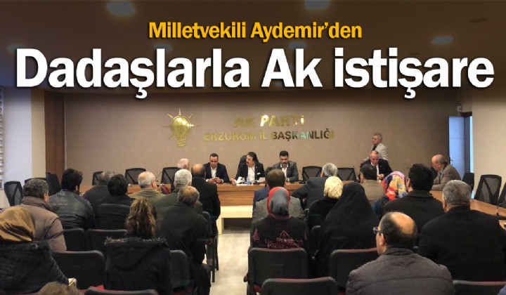 Milletvekili Aydemirden Dadalarla Ak istiare