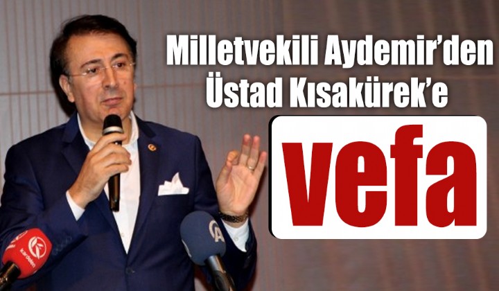 Milletvekili Aydemirden stad Ksakreke vefa