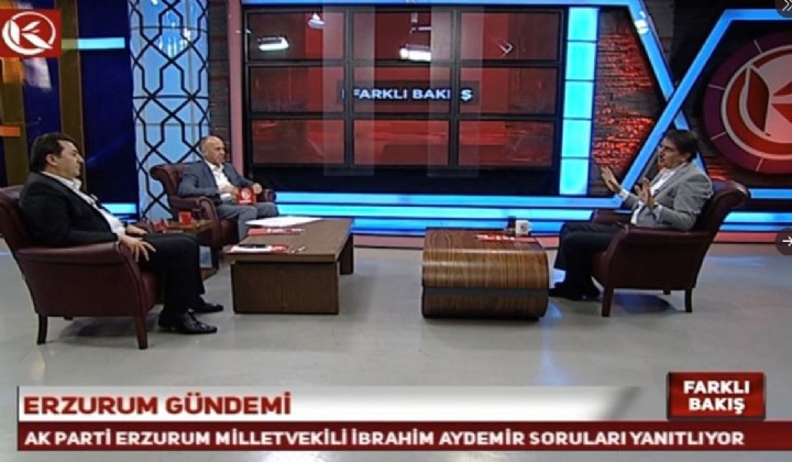 Milletvekili Aydemir,  Farkl Bak  programna konuk oldu