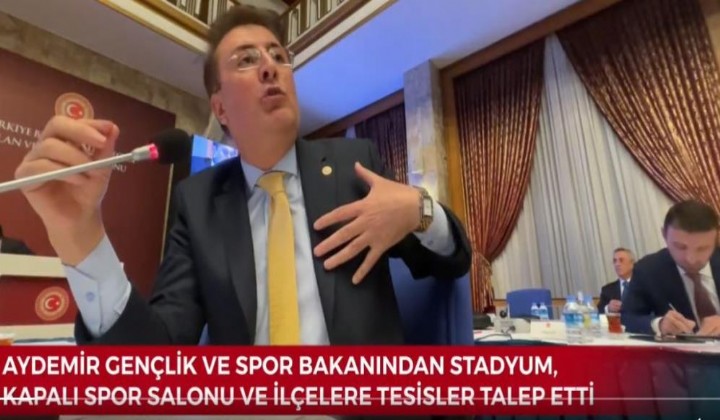 Milletvekili Aydemir Genlik ve Spor yatrmlarn deerlendirdi