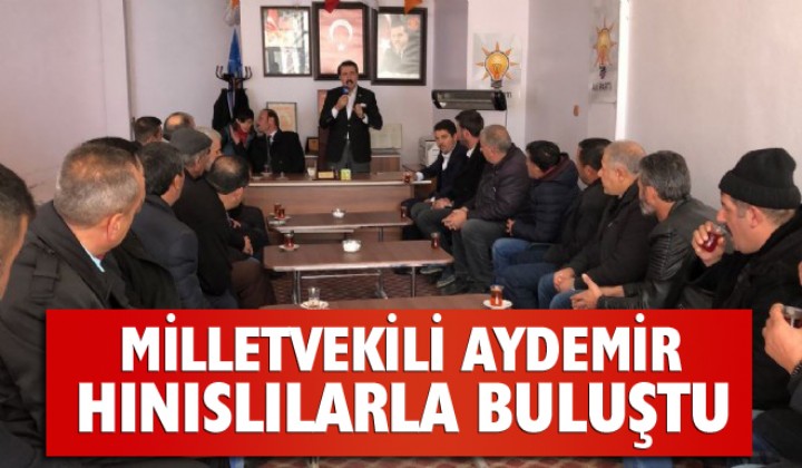 Milletvekili Aydemir Hnsllarla bulutu